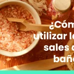 Como utilizar sales de baño