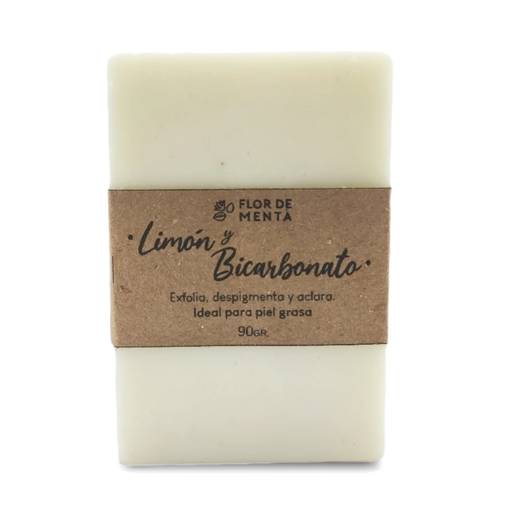 Jabón de Limón y Bicarbonato